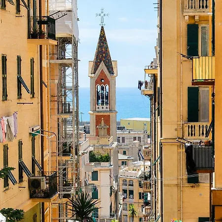 Apartment Midcentury Design With A View Genoa